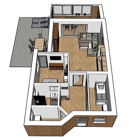 Flens- Foerdehaus On The Baltic Sea 펜션 *